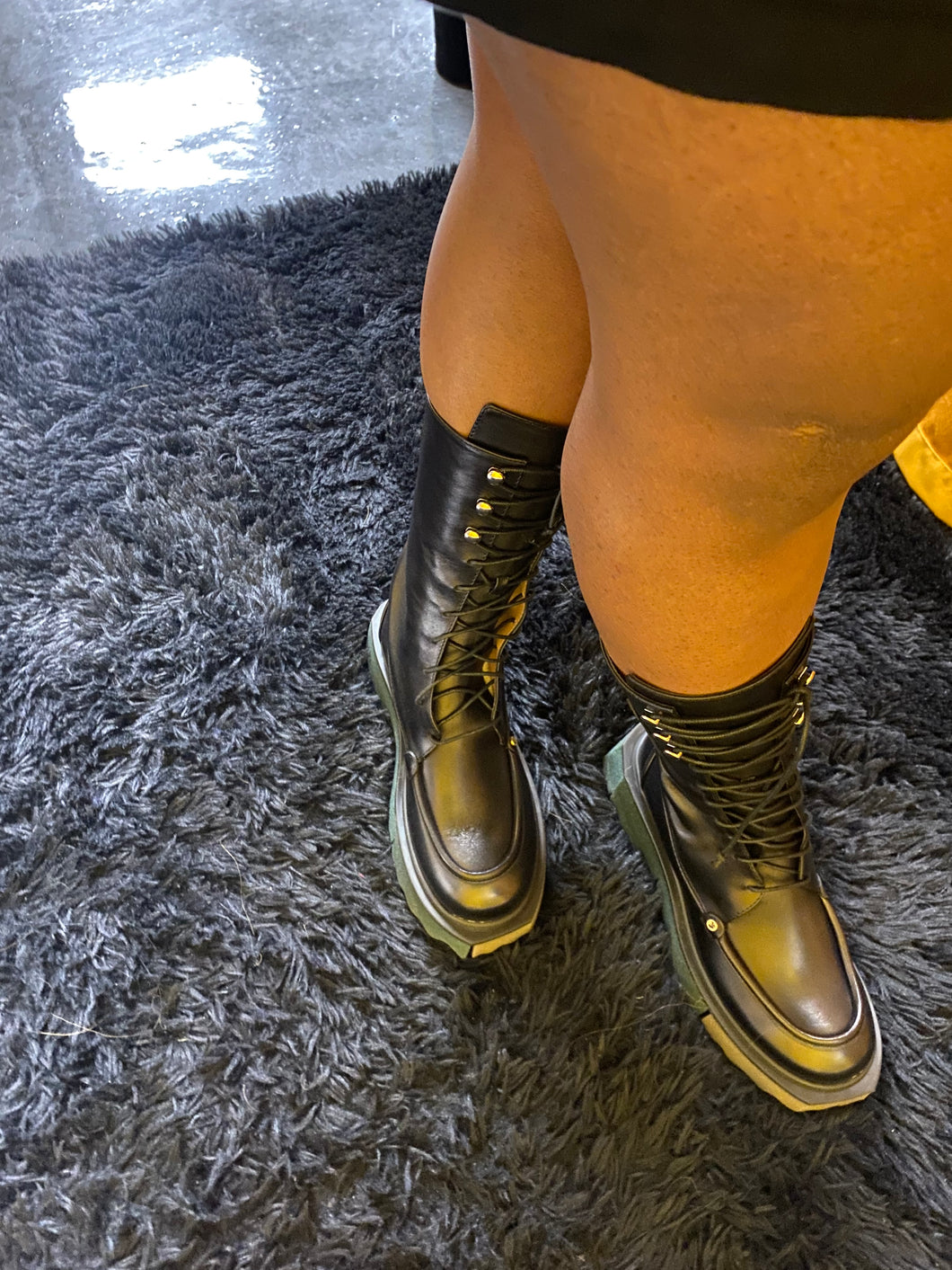 OFF WHITE Sponge Sole Boot