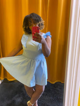 Load image into Gallery viewer, CAROLINA RUFFLED MINI DRESS

