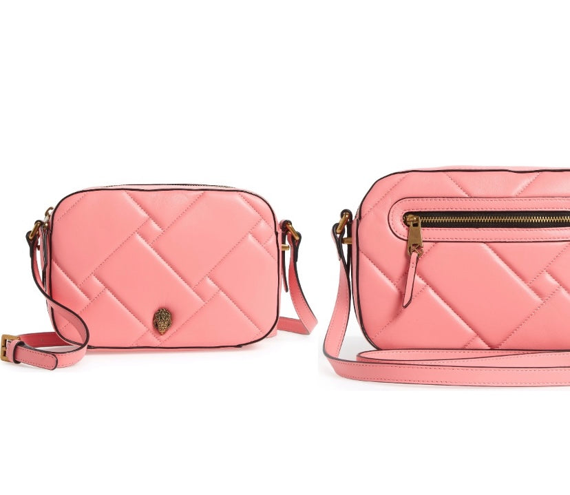 KURT GEIGER LONDON Kensington Quilted Leather Crossbody Bag