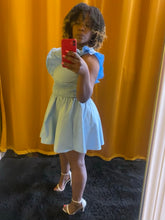 Load image into Gallery viewer, CAROLINA RUFFLED MINI DRESS
